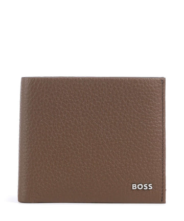 BOSS Crosstown Kreditkartenetui medium brown