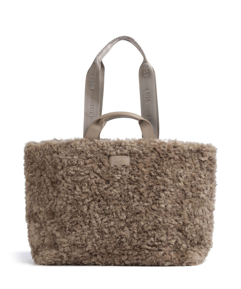 BOSS Palmah Tote bag open brown