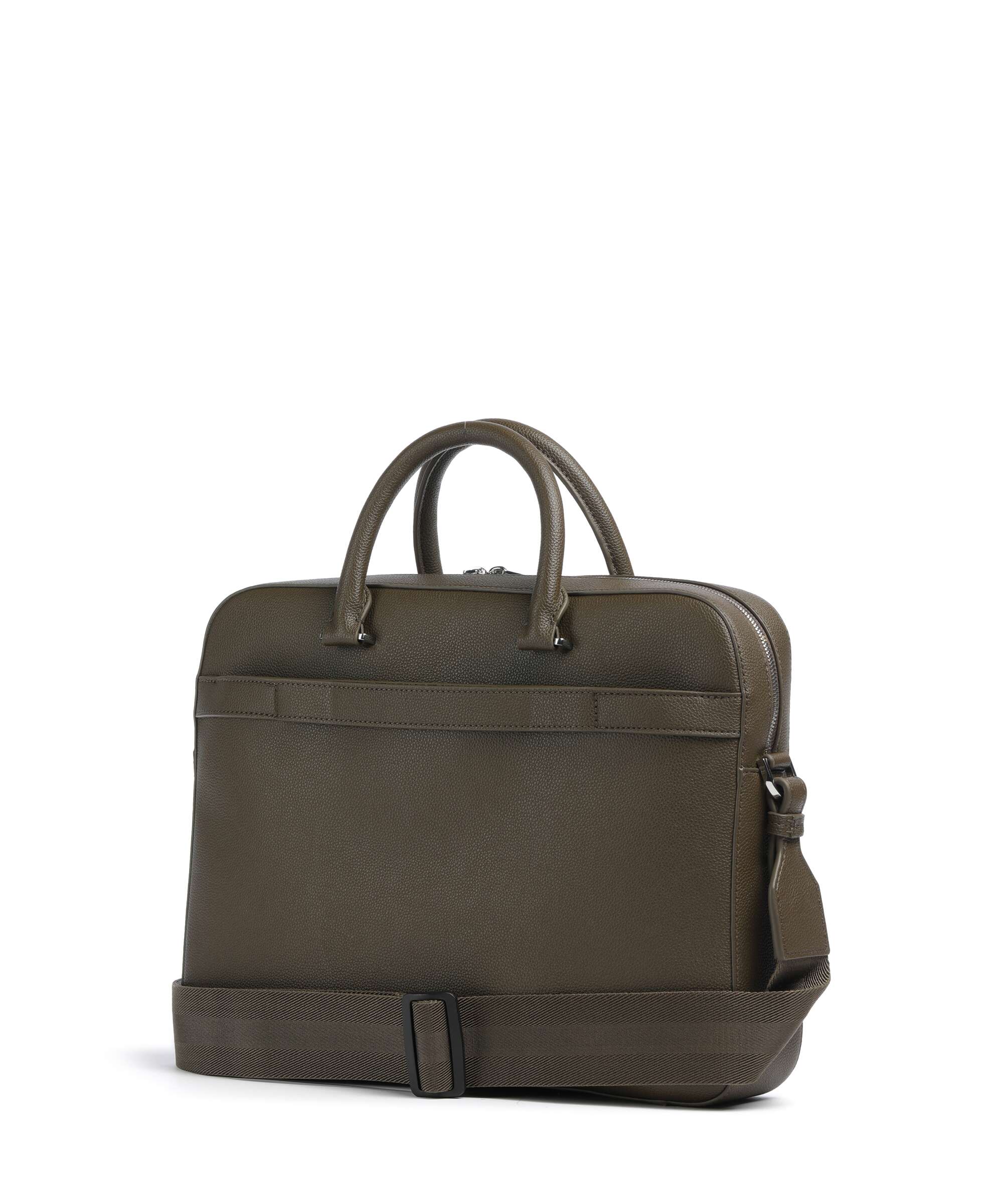 BOSS Ray Briefcase open green