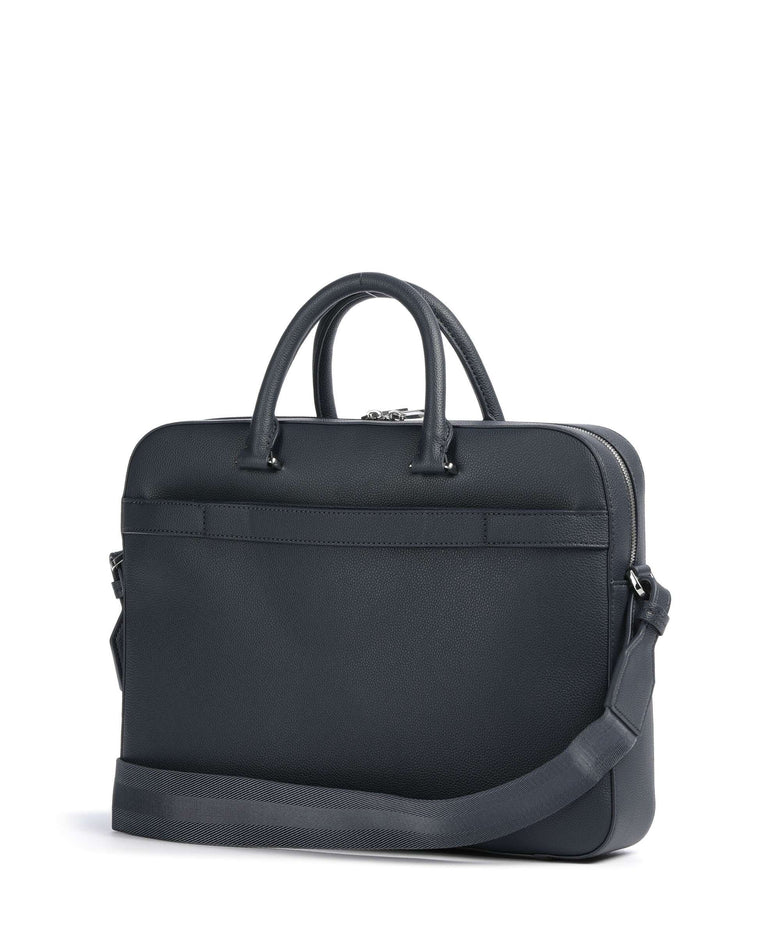 BOSS Ray Briefcase open blue