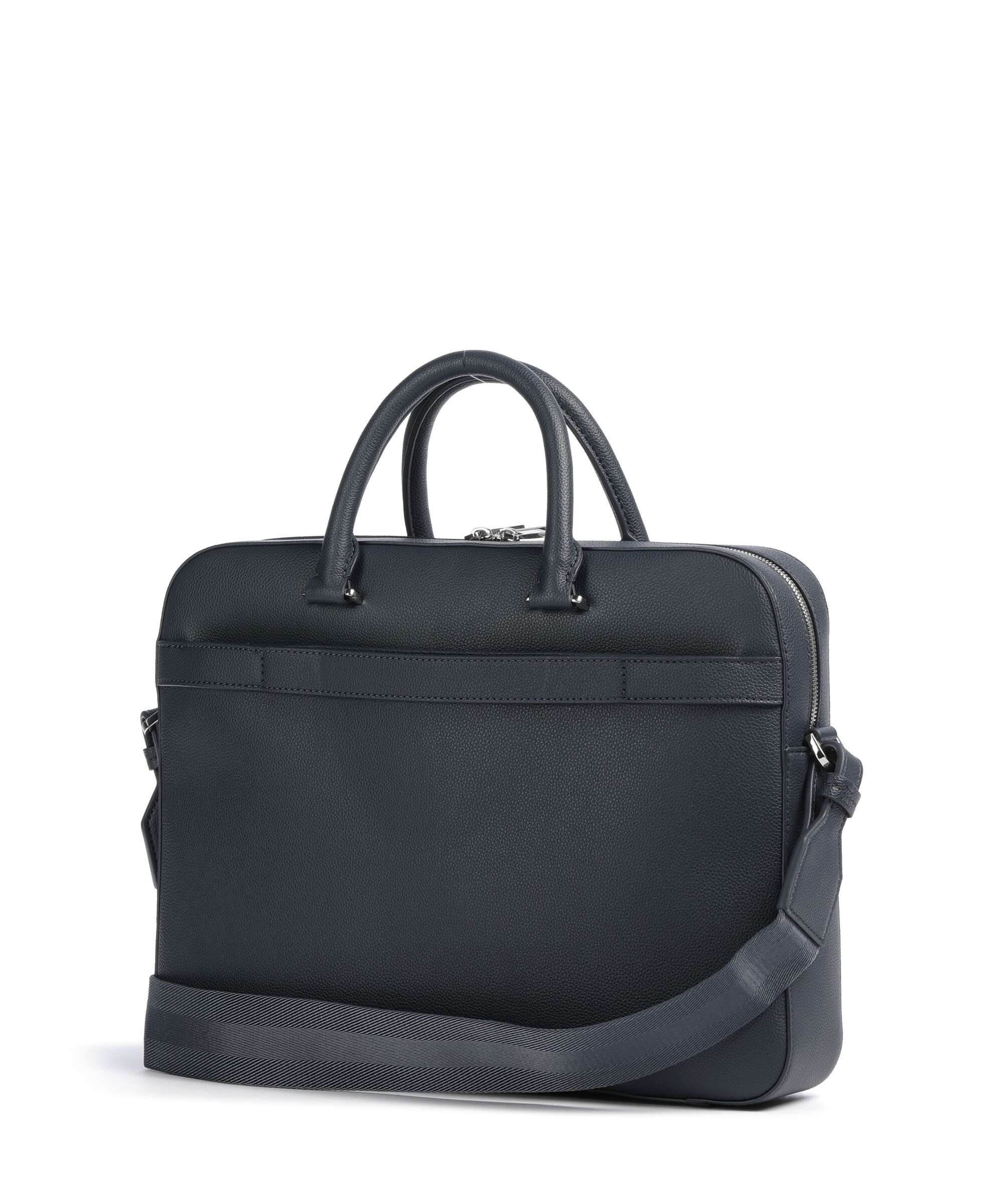 BOSS Ray Briefcase open blue