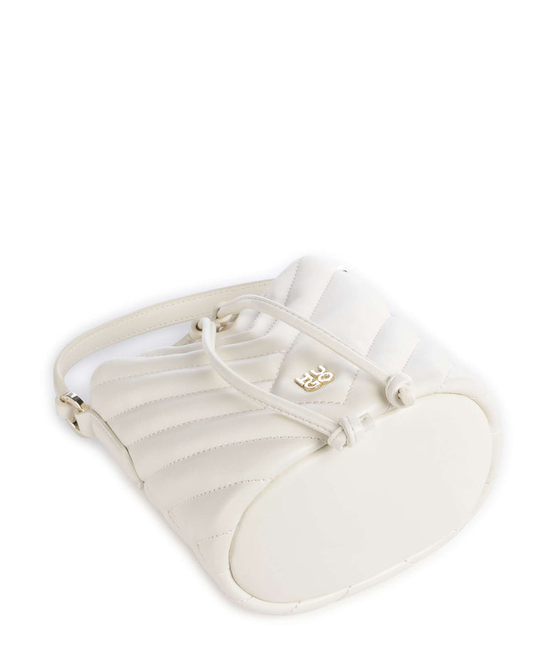 Hugo Chris 2.0 Bucket bag open white