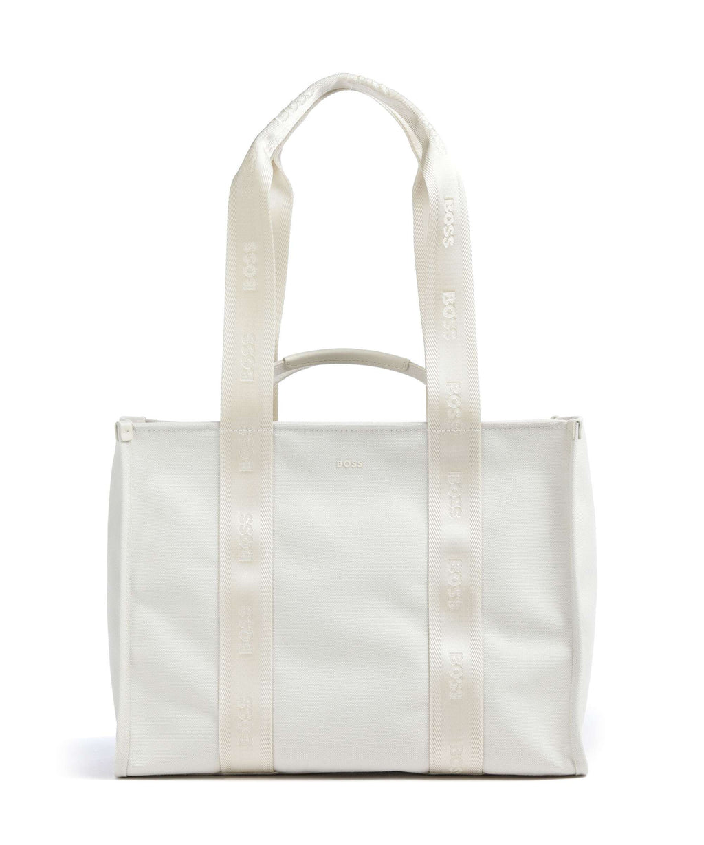 BOSS Sandy Tote bag open white