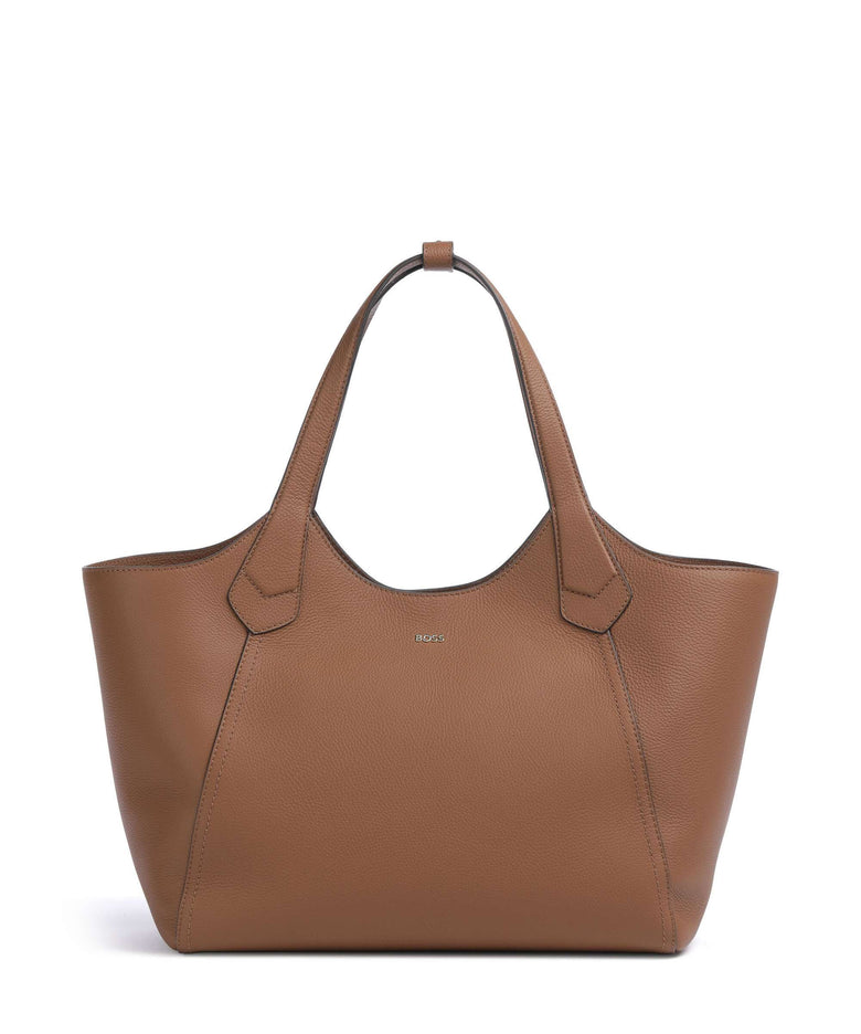 BOSS Lenah Tote bag medium brown