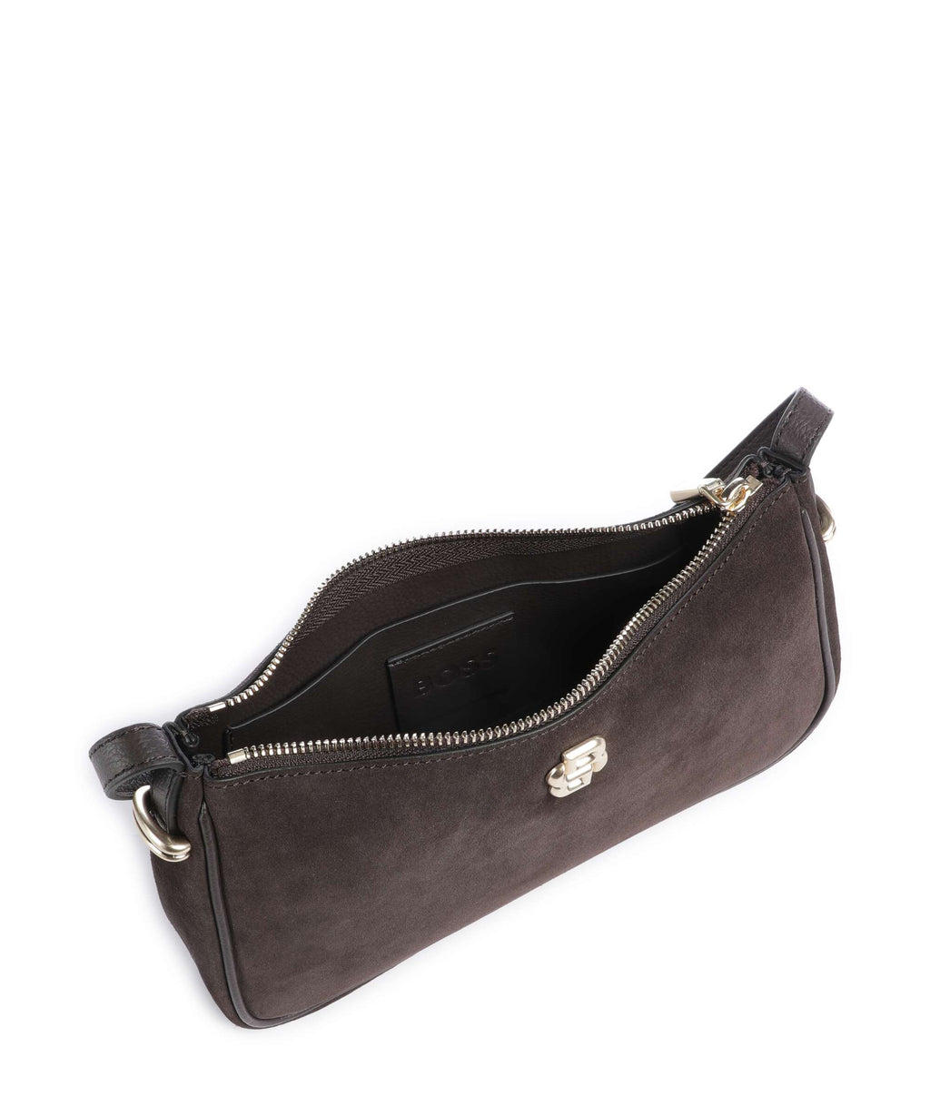 BOSS Beyond S Shoulder bag dark brown