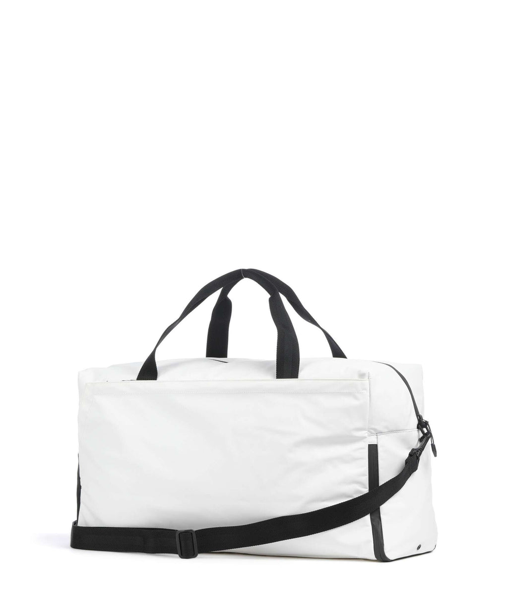 BOSS Stenson Weekend bag open white