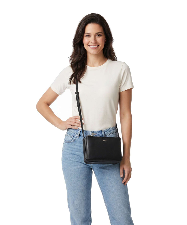BOSS Sandy Trio Crossbody bag black