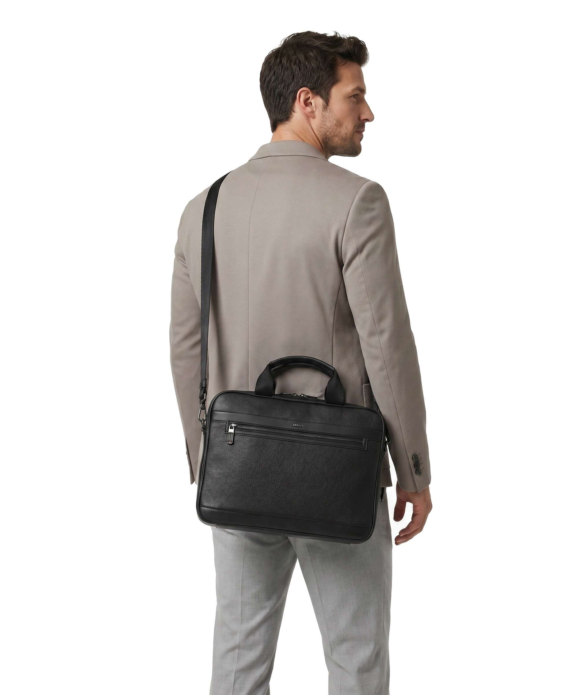 Hugo Huke Briefcase black