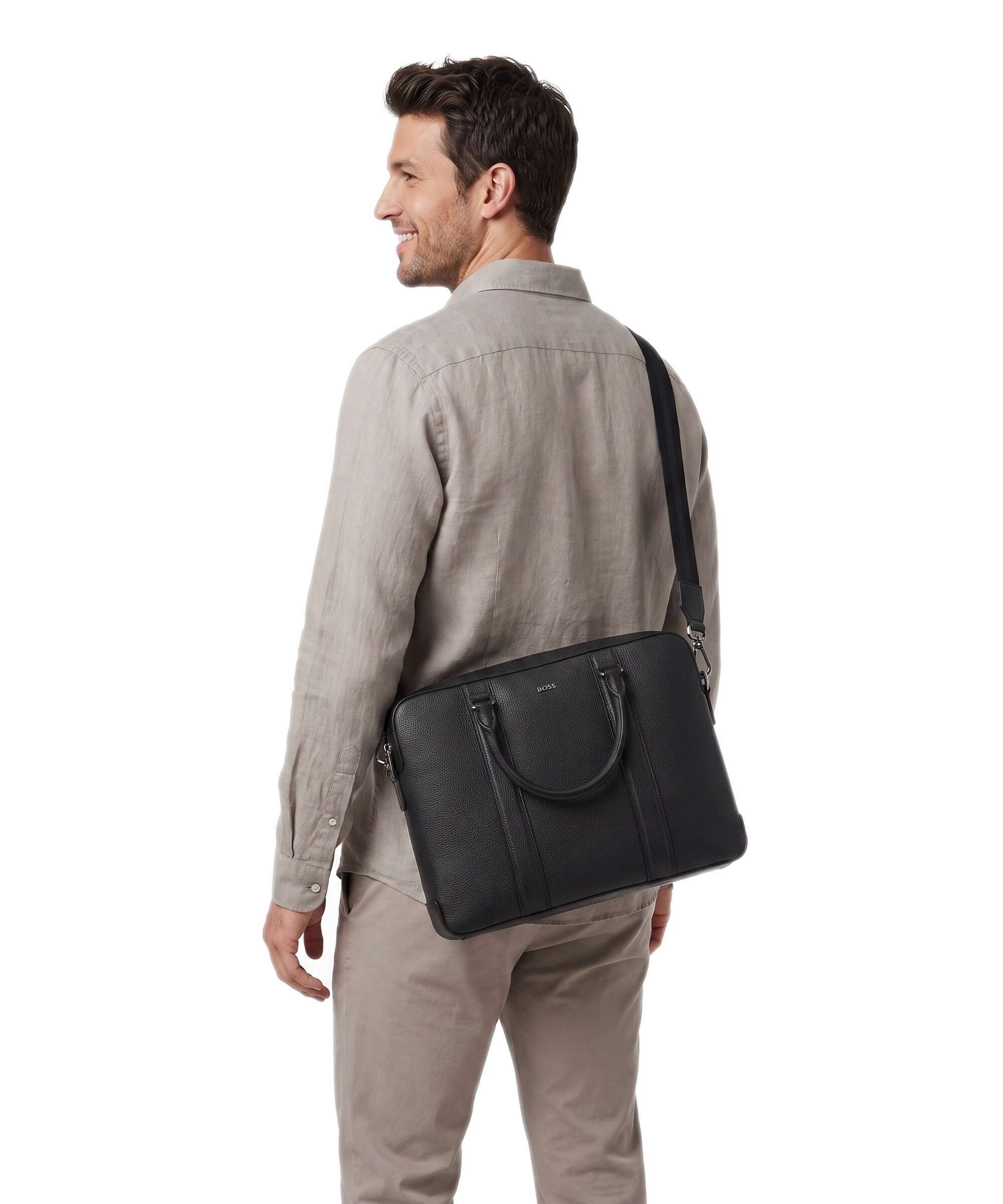BOSS Derwil Briefcase black