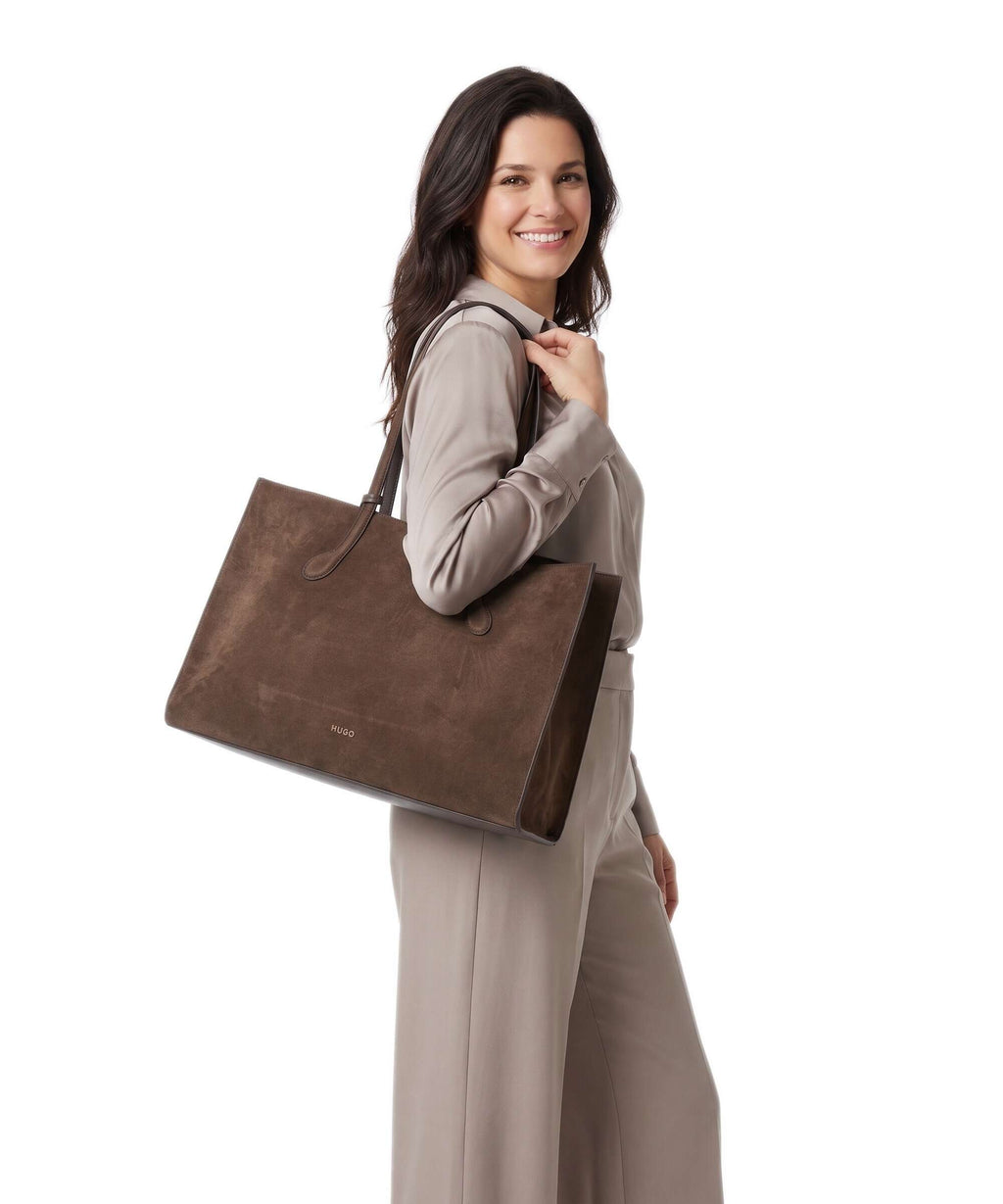 Hugo Cymbeline Tote bag dark brown
