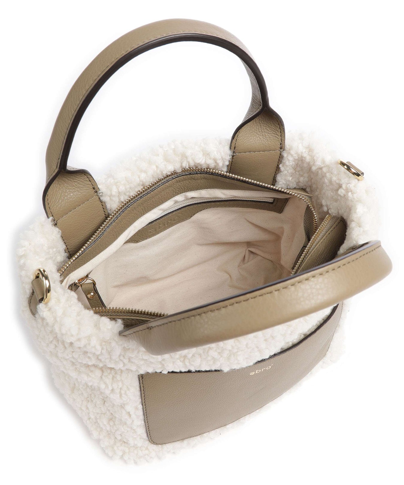 Abro Florian Raquel Handbag ivory/siena