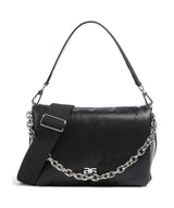 Abro Piuma_Lucido Puffer Borsa a spalla black/nickel