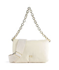 Abro Piuma Lucido Puffer Shoulder bag milk