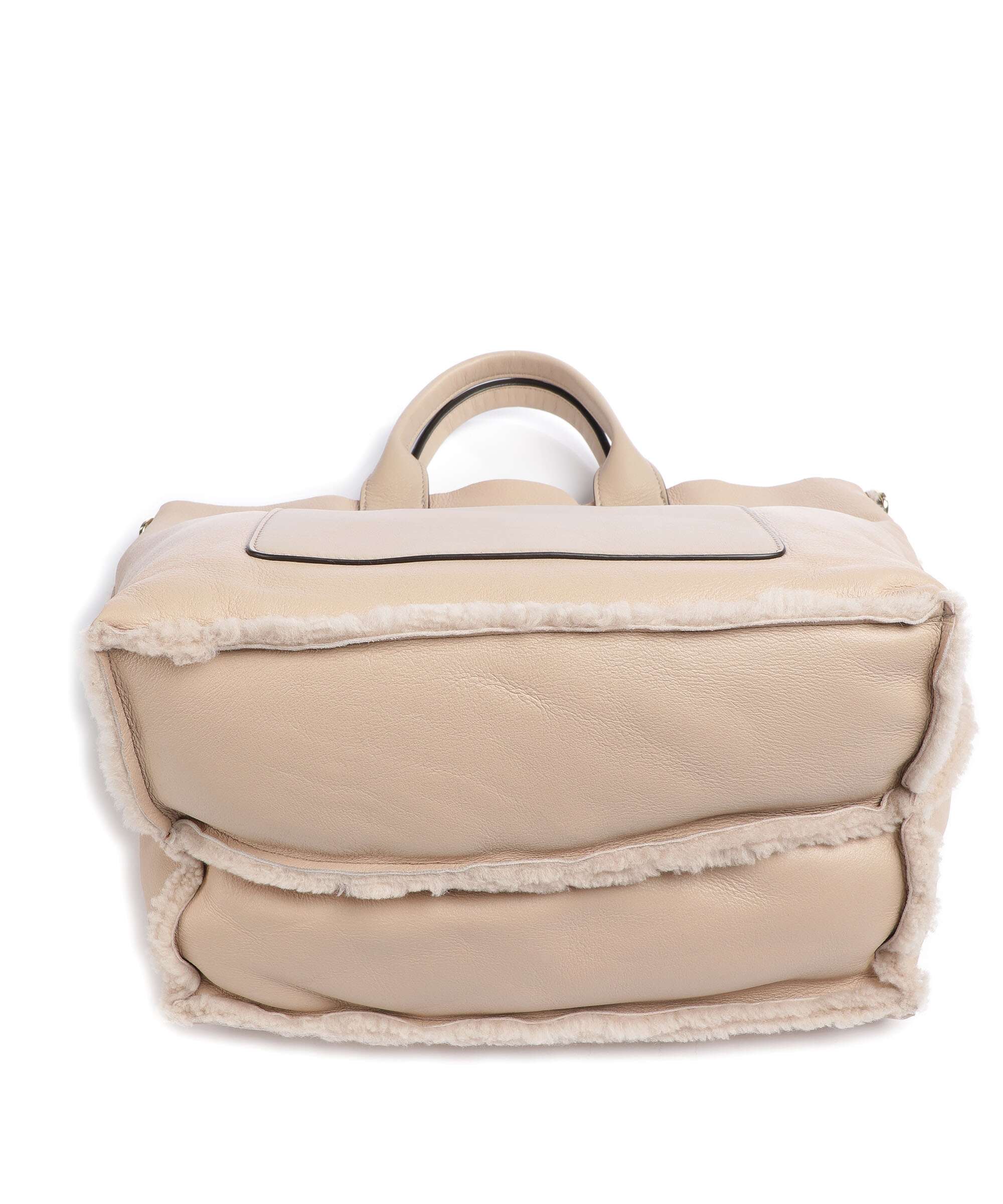 Abro Shearling Raquel Handbag natural