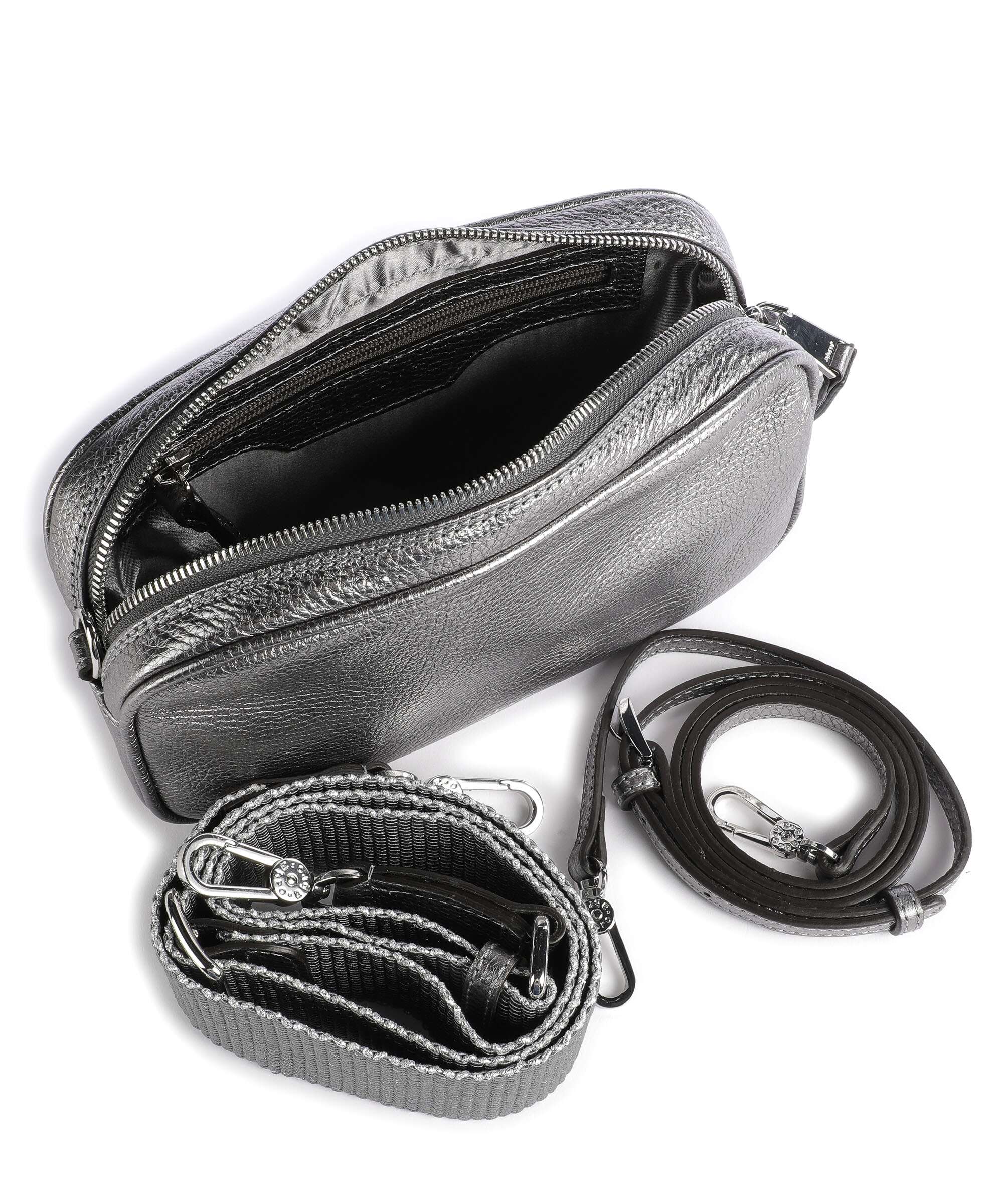 Abro Shimmer Tina Crossbody bag anthracite