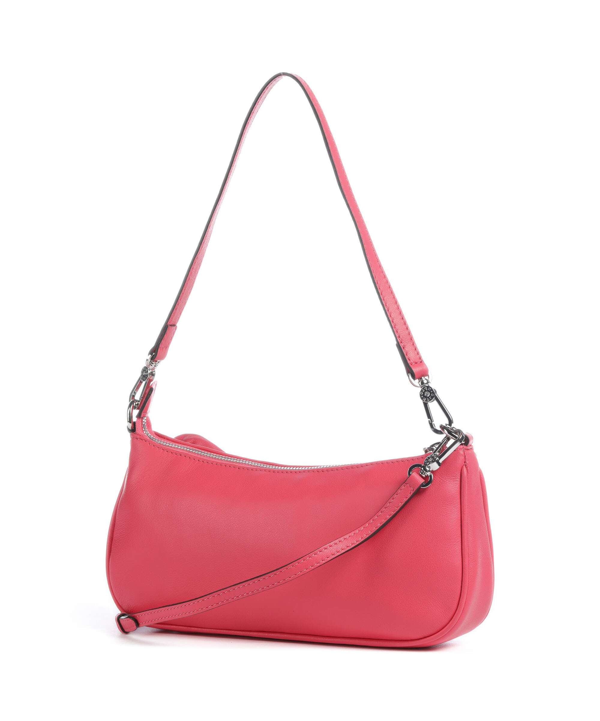 Abro Piuma_Lucido Virginia Flower Shoulder bag poppy red