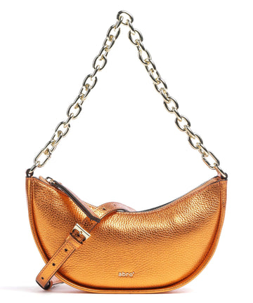 Abro Shimmer Moon Shoulder bag orange