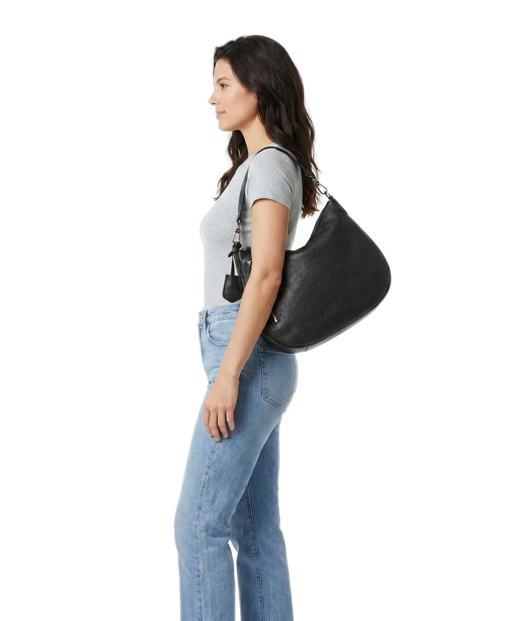Abro Adria Juna Small Hobo bag black