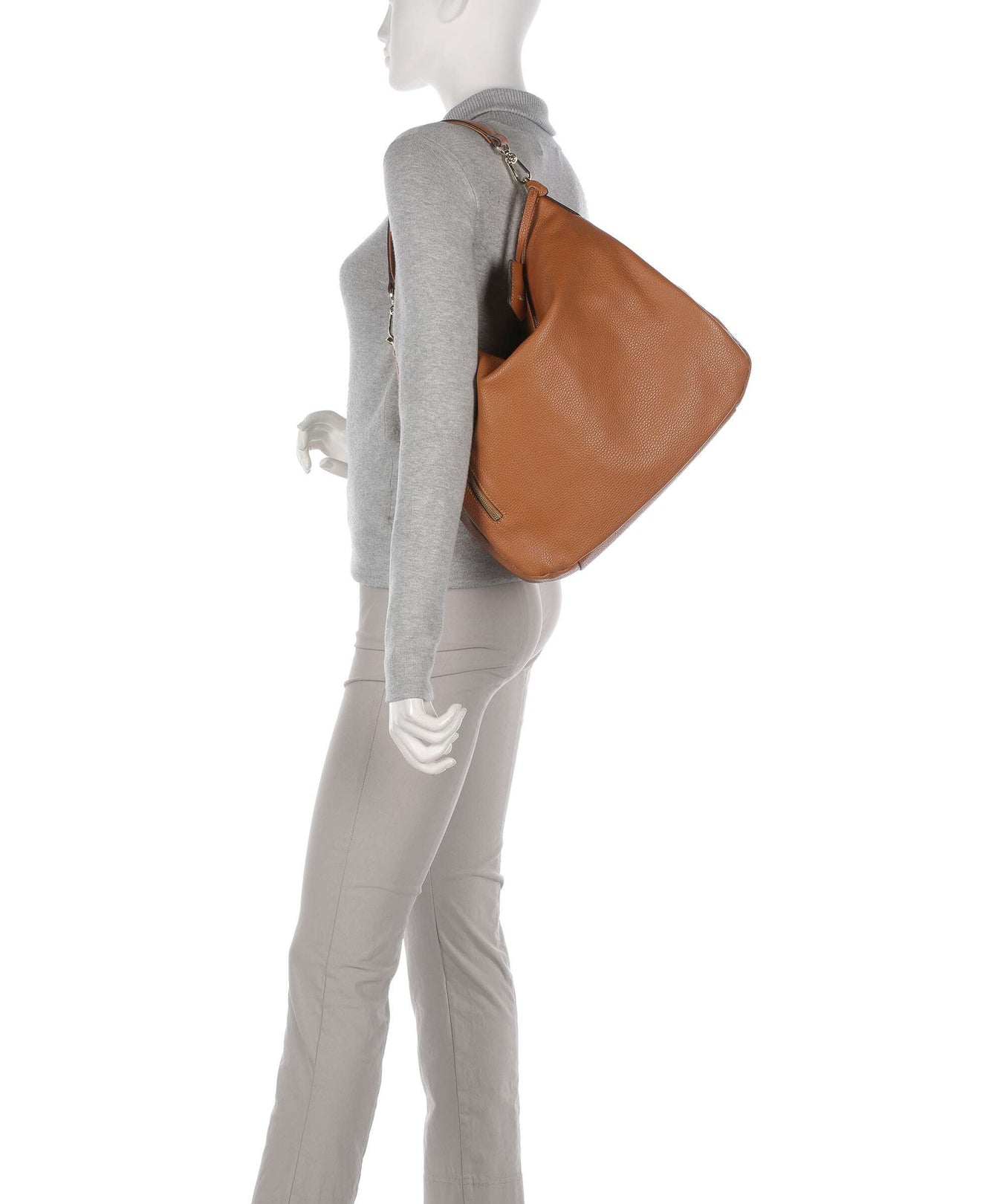 Abro Adria Juna Hobo bag cuoio