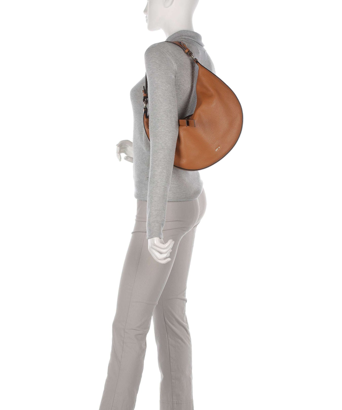 Abro Adria Lulu Small Hobo bag cuoio