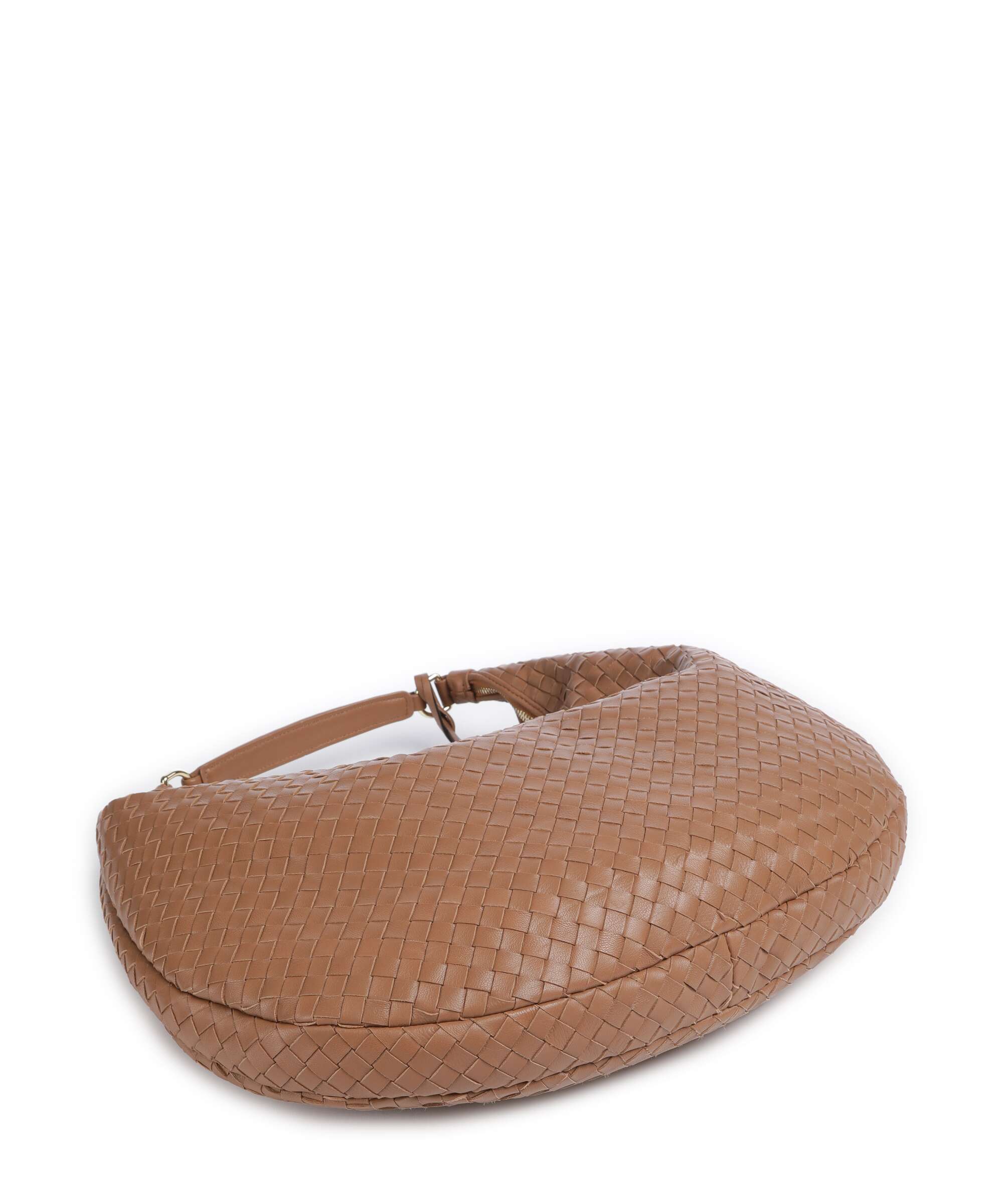 Abro Piuma Nana Hobo bag cuoio