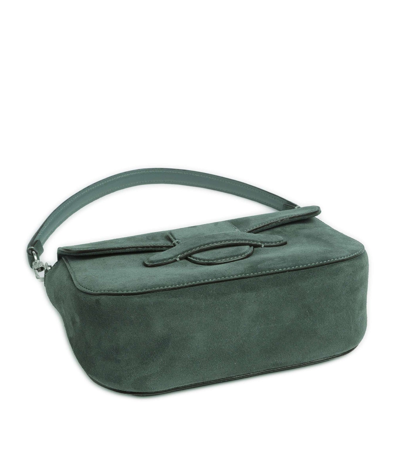 Abro Suede Camilla Shoulder bag sage