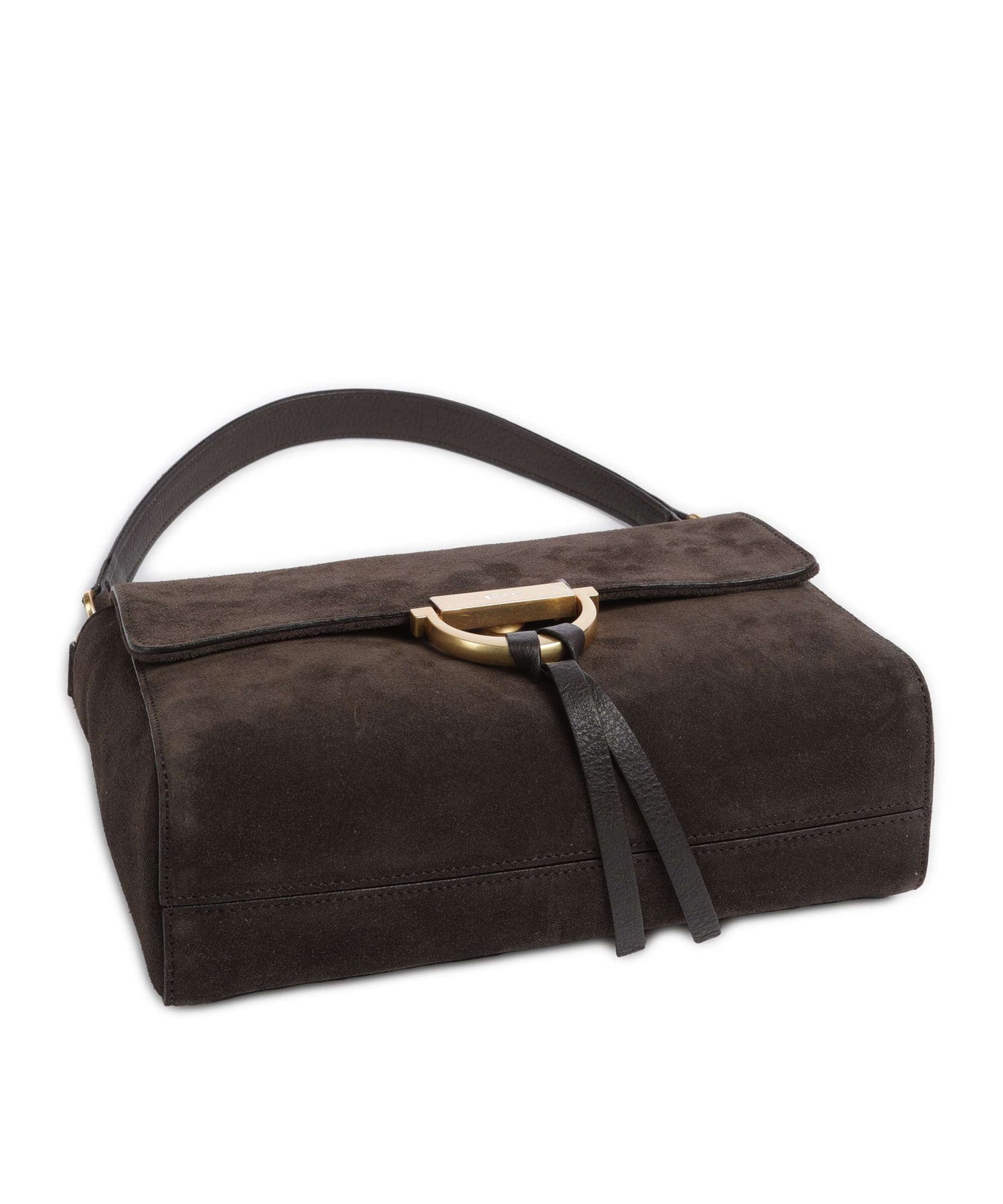 Abro Suede Temi Shoulder bag brown