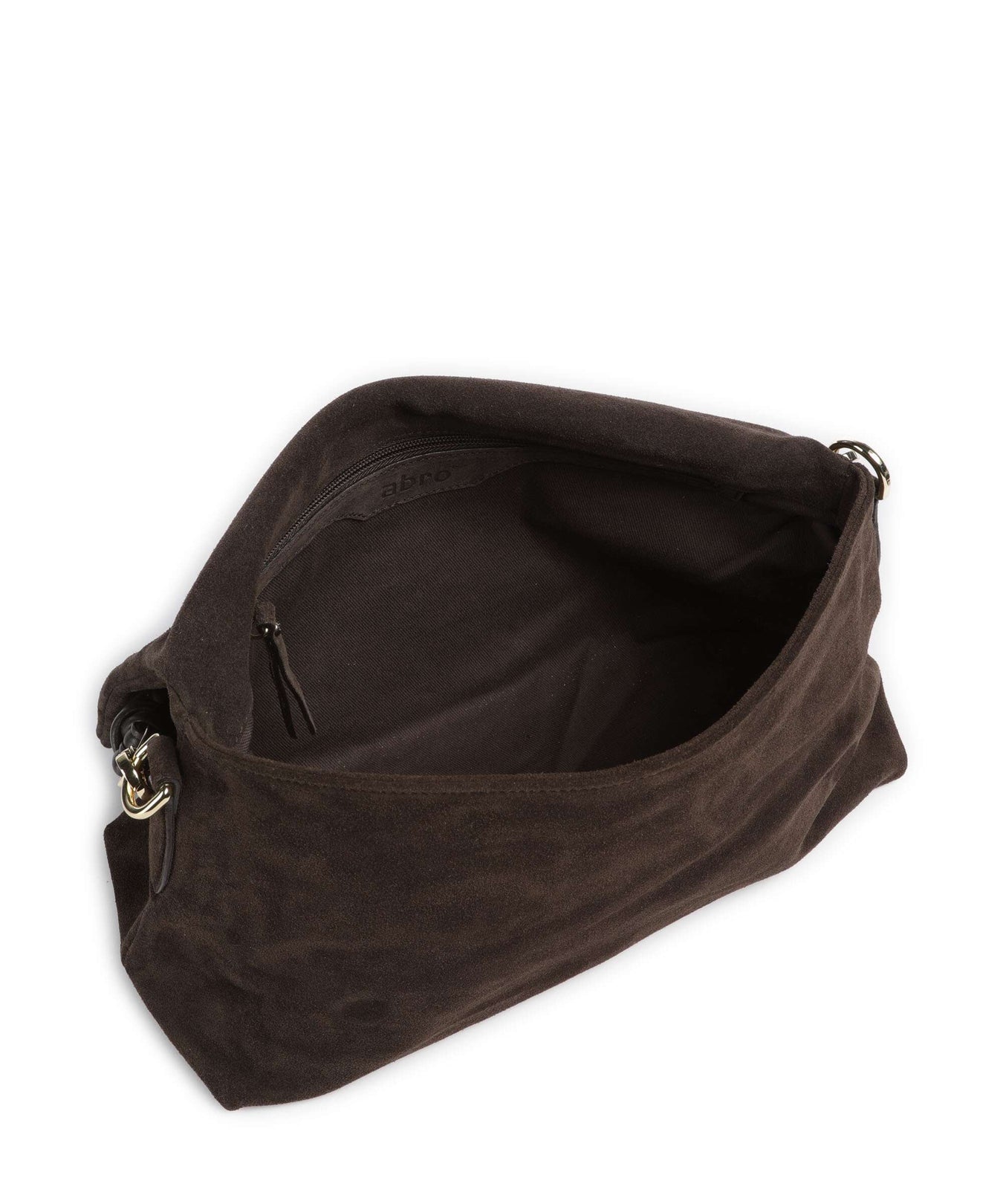 Abro Suede Soley Shoulder bag brown