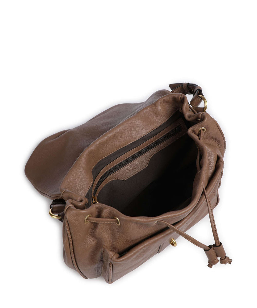 Abro Dalia Star Saddle Hobo bag camel
