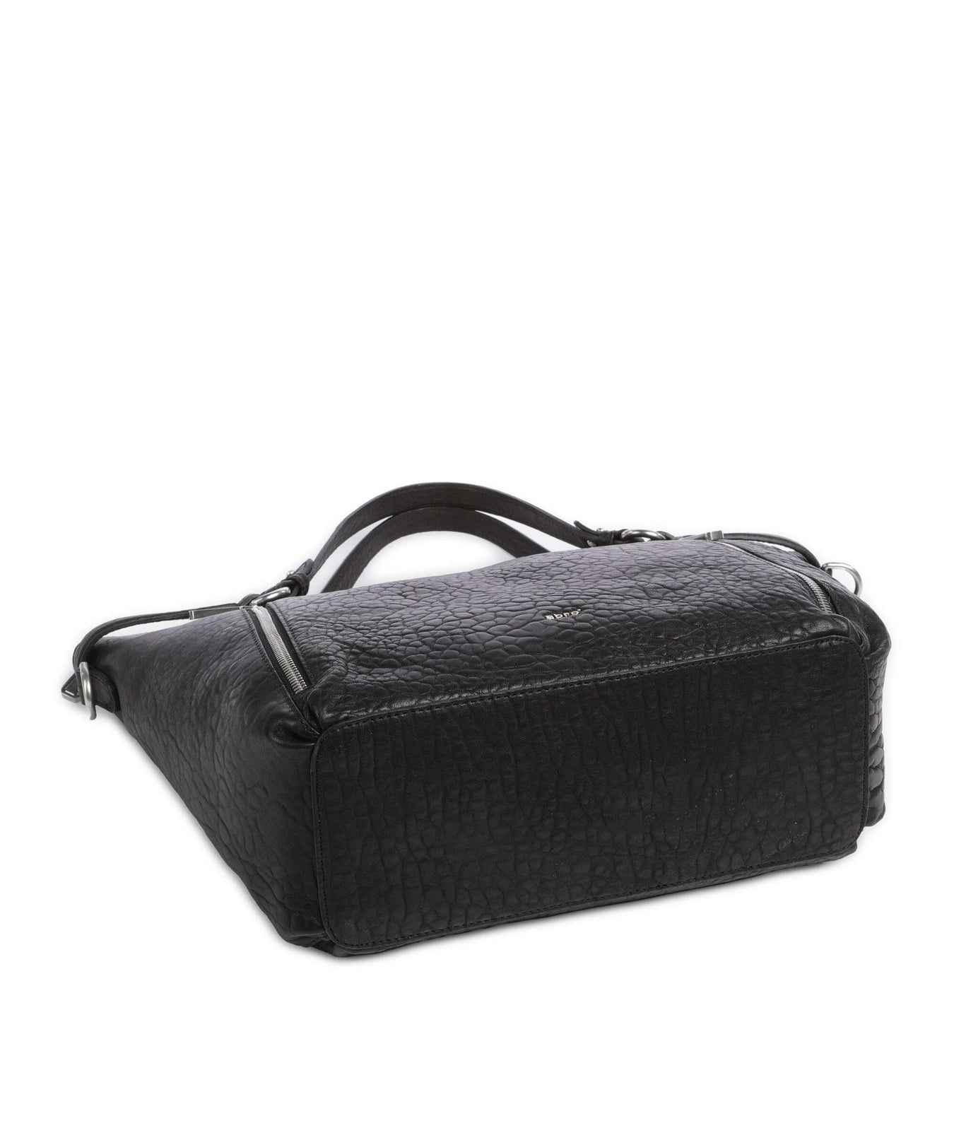 Abro Bubble Biker Handbag black/nickel