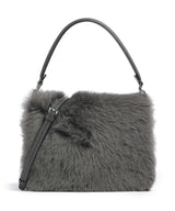 Abro Shearling Astor Schultertasche grey