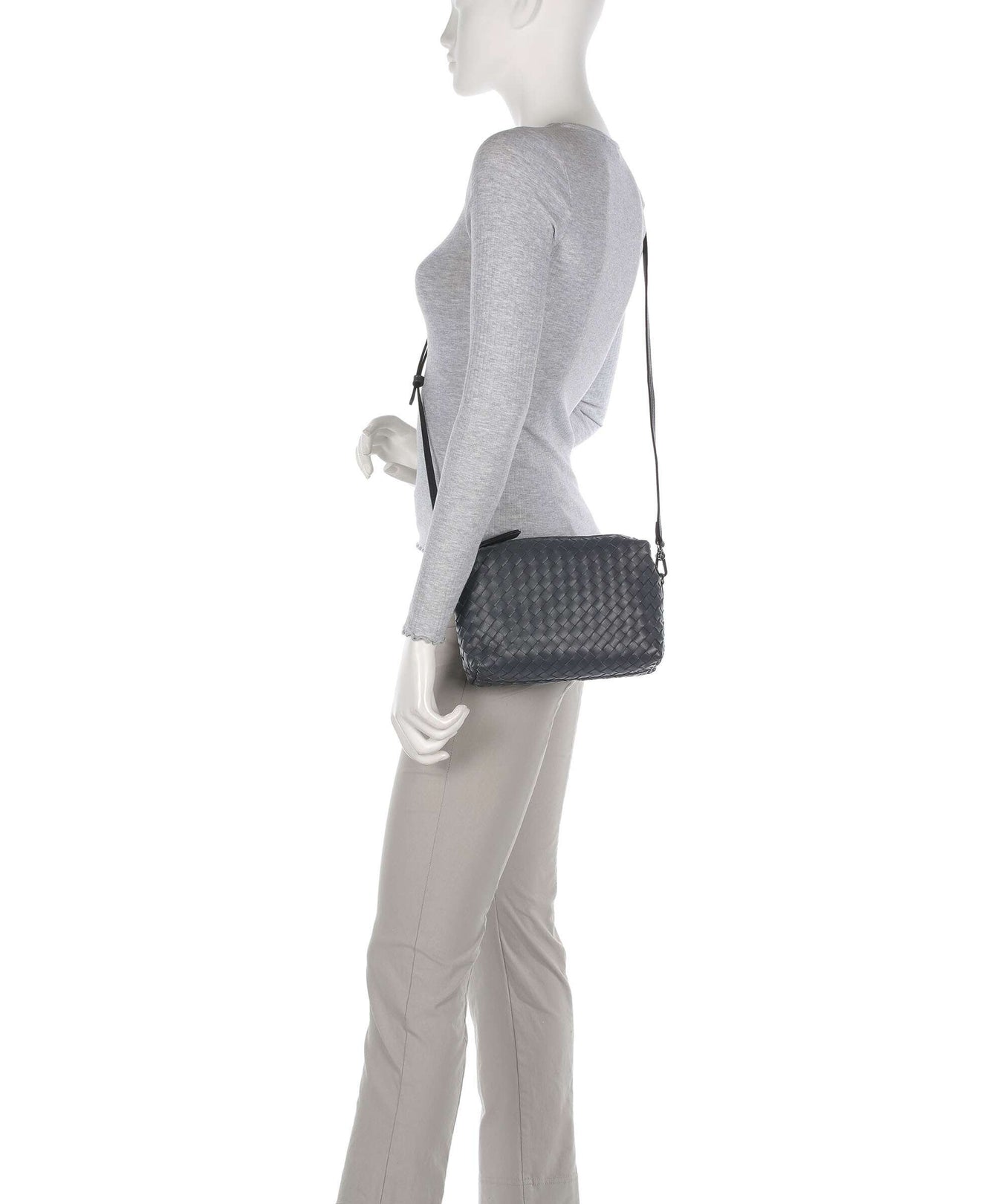 Abro Piuma Kaia Crossbody bag grey