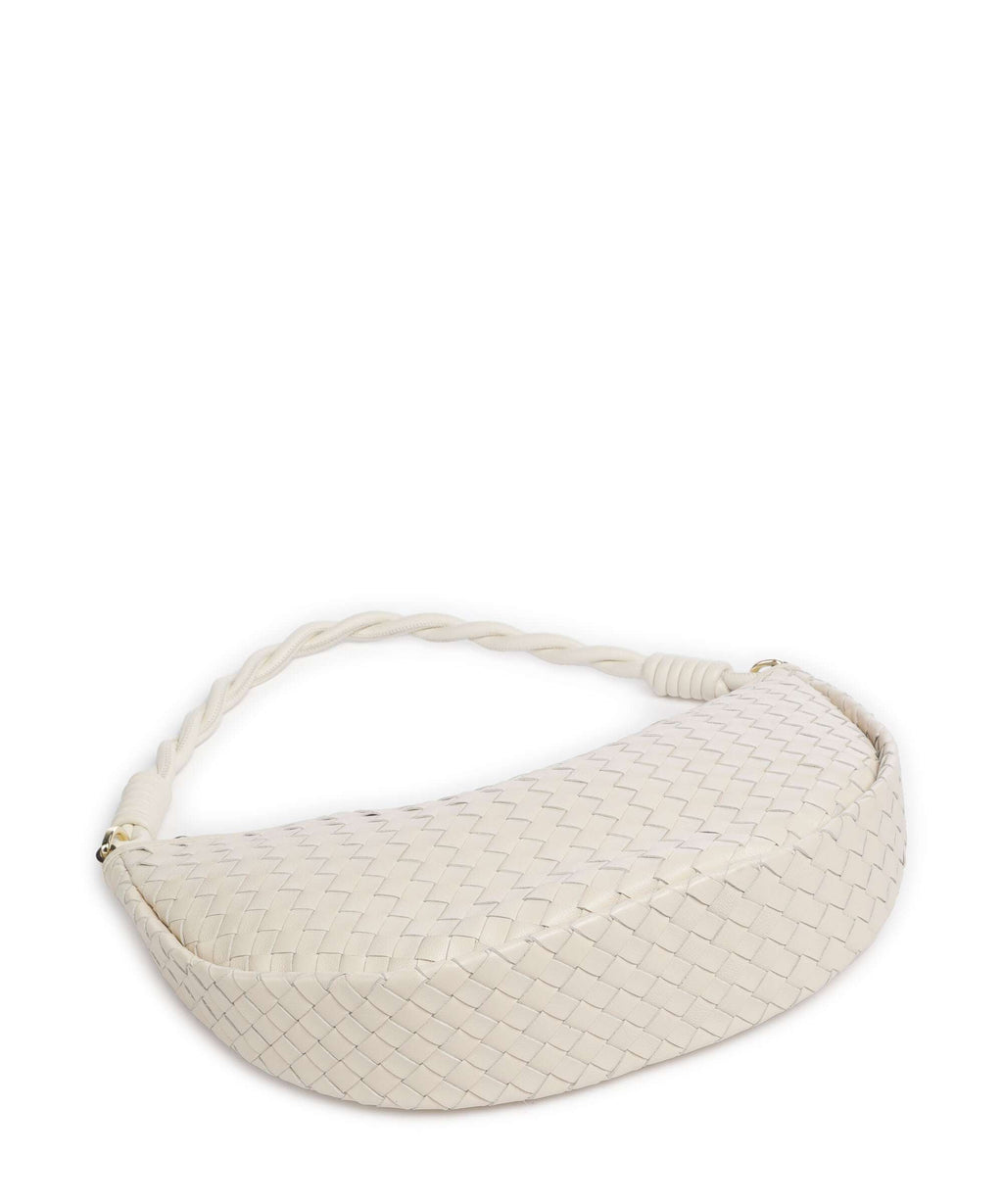 Abro Piuma Moon Shoulder bag beige