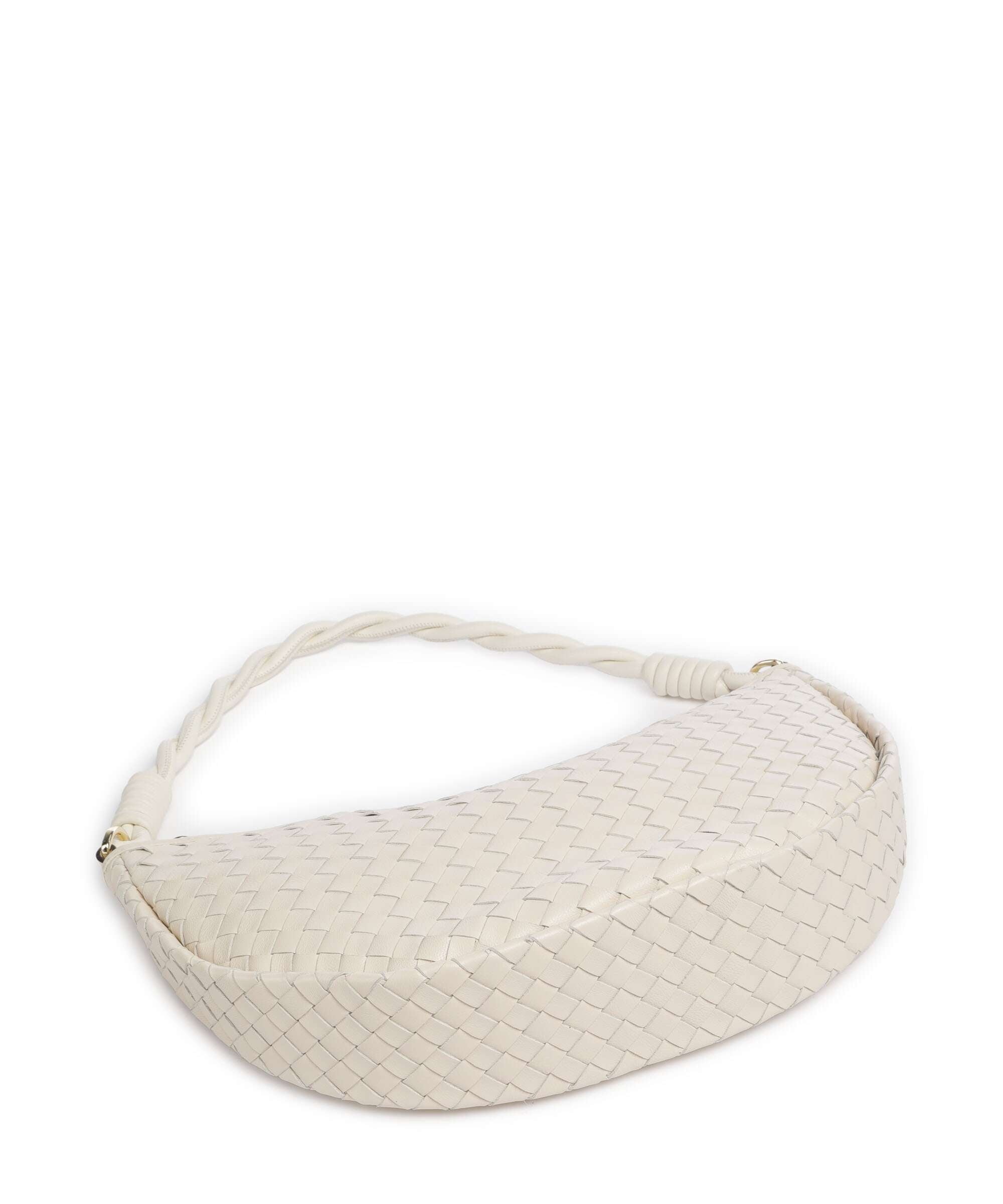 Abro Piuma Moon Shoulder bag beige