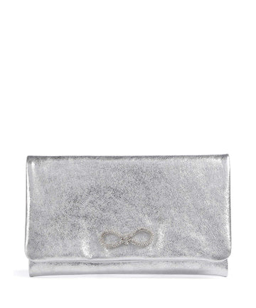 Abro Mimosa Strass Clutch silver