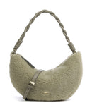 Abro Shearling Moon Sac porté épaule siena