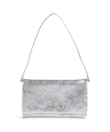 Abro Mimosa Strass Sac porté épaule silver