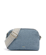 Abro Raffia Kaia Sac bandoulière light blue/fairy