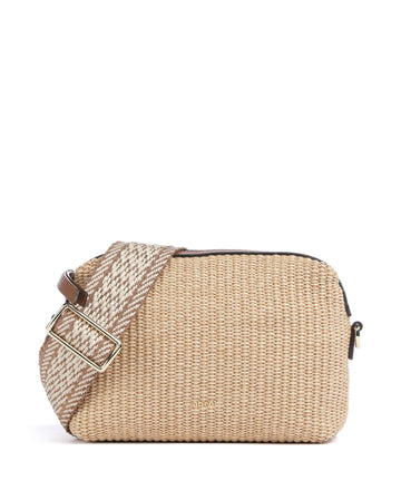 Abro Raffia Kaia Sac bandoulière natural