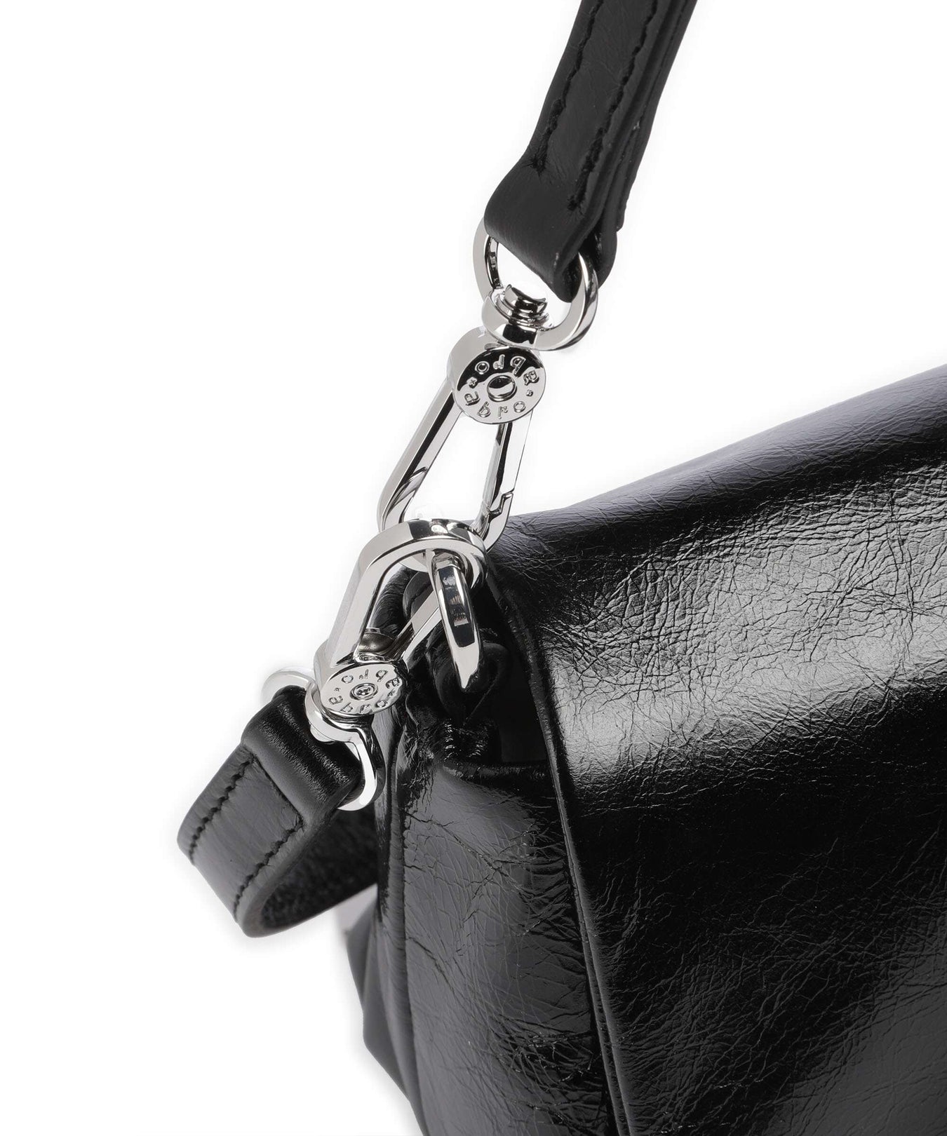 Abro Alias Soft Mila Shoulder bag black/nickel