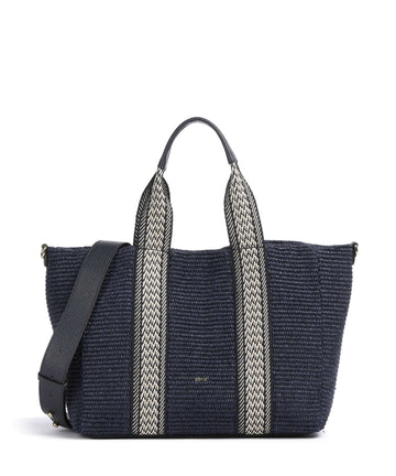 Abro Raffia Kaia Cabas navy