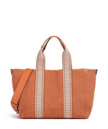 Abro Raffia Kaia Cabas orange
