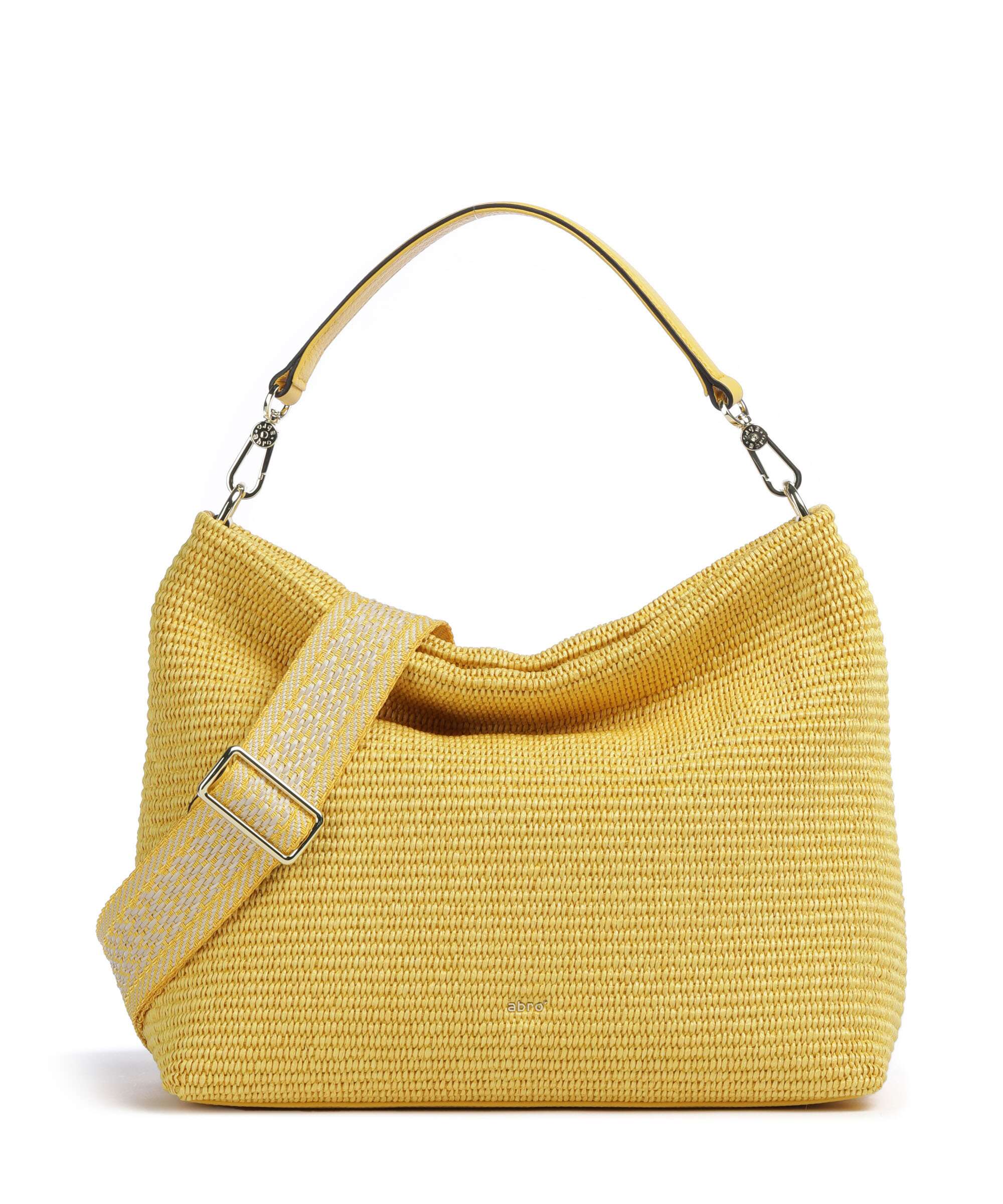 Abro Raffia Kaia Beuteltasche Bast zabaione - 031664-80-78 – WARDOW
