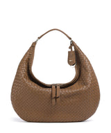 Abro Piuma Nana Borsa hobo caramel/cognac