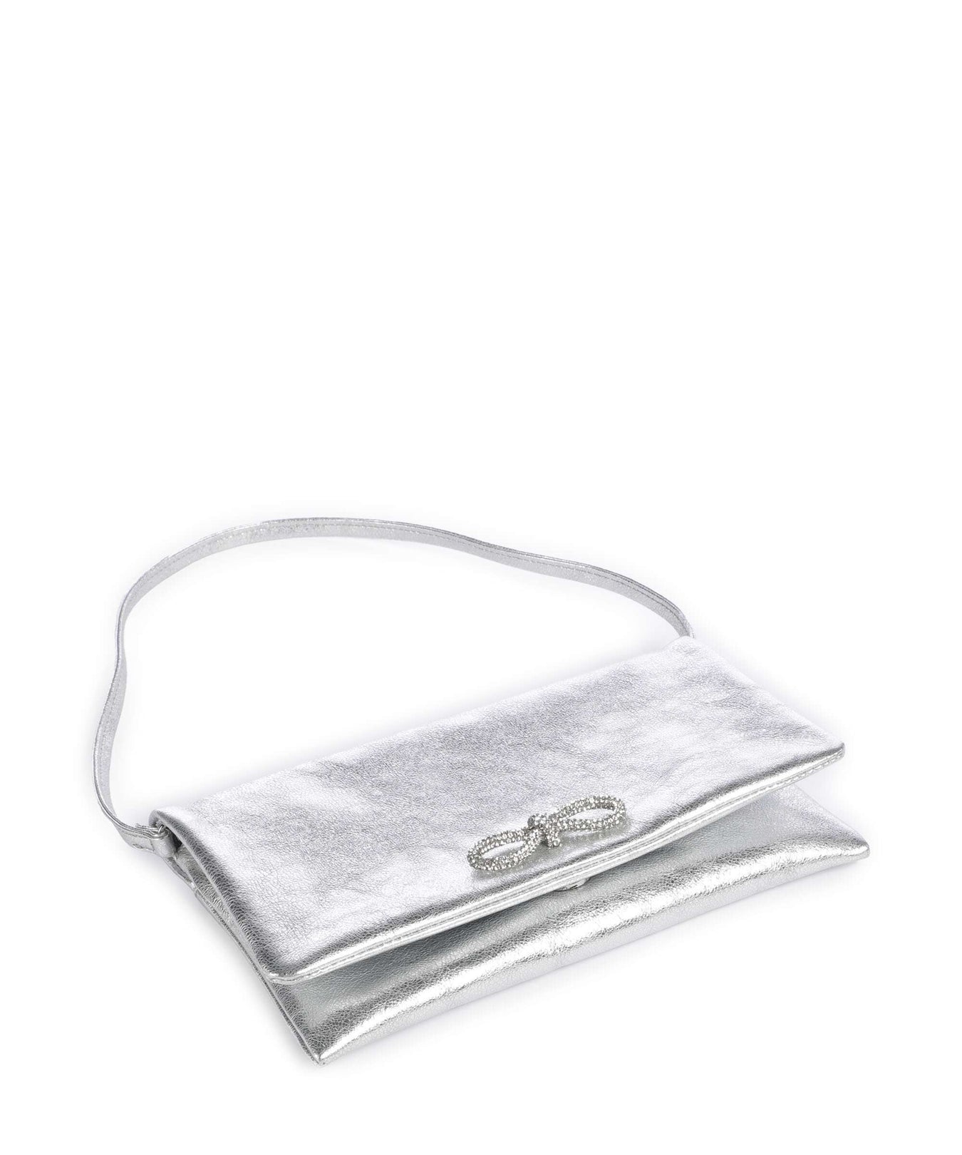 Abro Mimosa Strass Shoulder bag silver