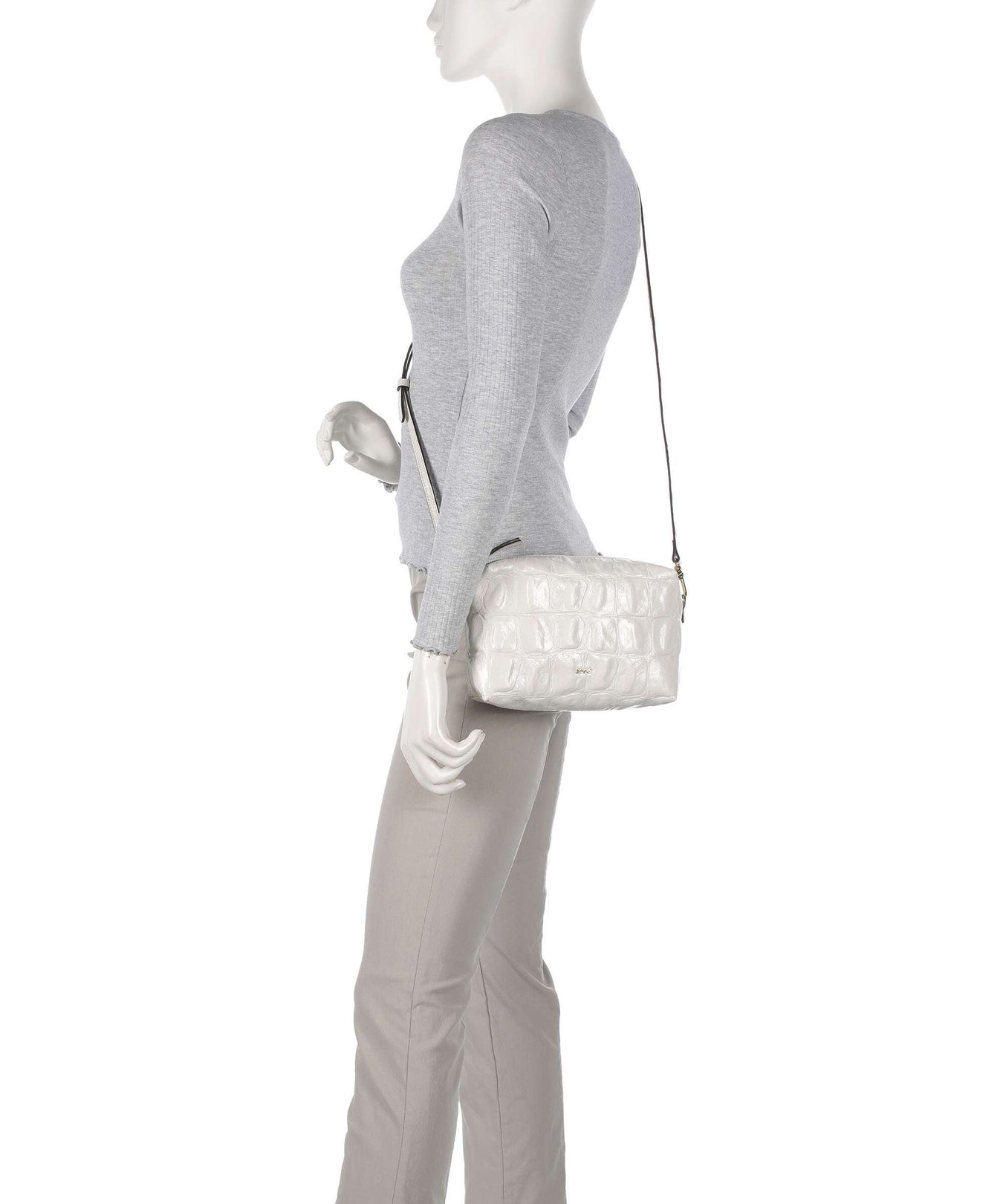 Abro Maxi Cocco Kaia Crossbody bag milk