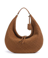 Abro Suede Nana Borsa hobo cuoio