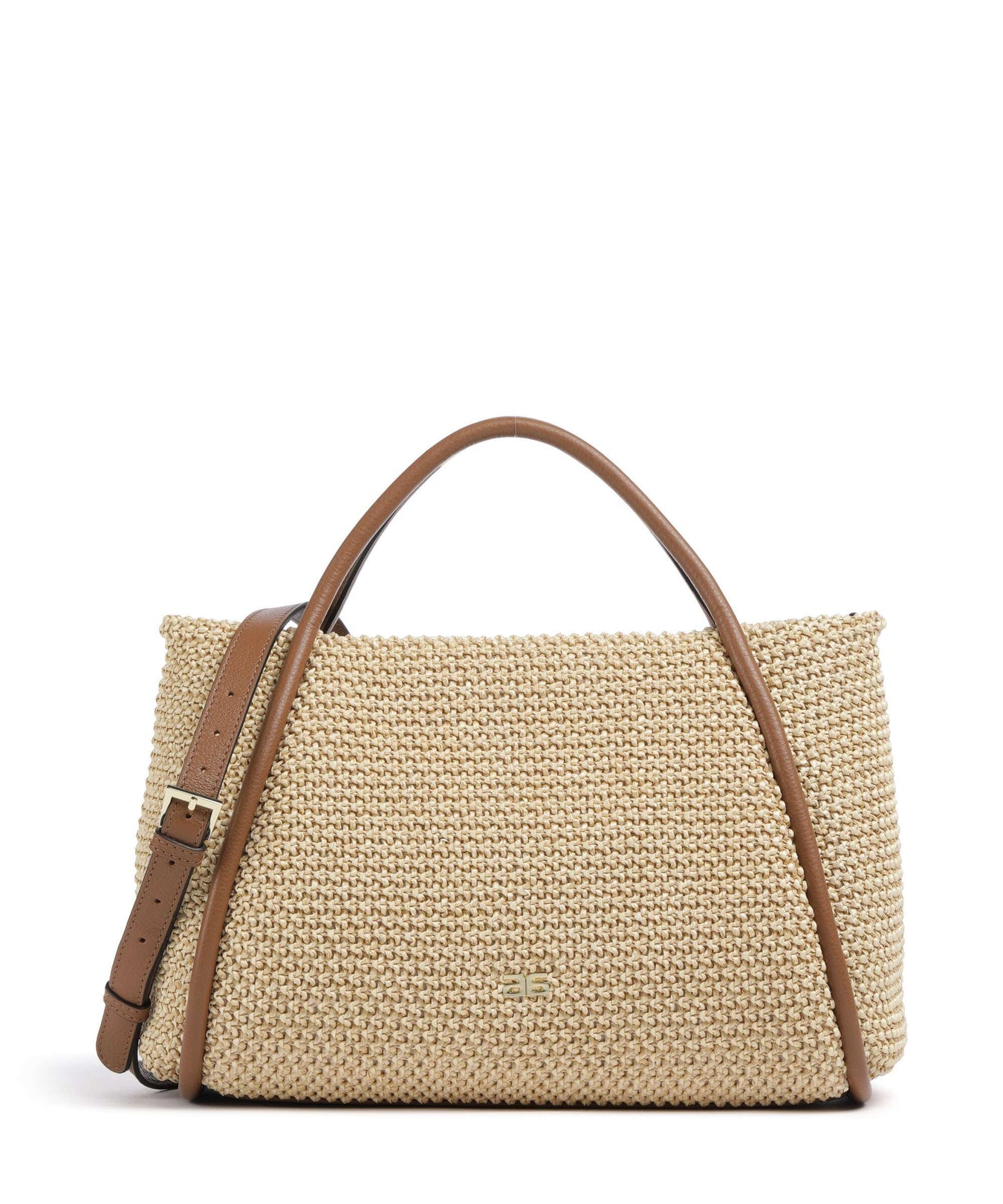 Abro Maglia Raffia Willow Handbag natural