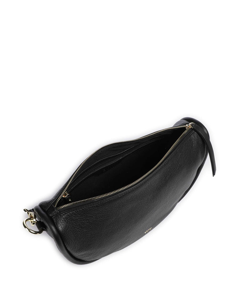 Abro Dalia Willow Hobo bag black/gold