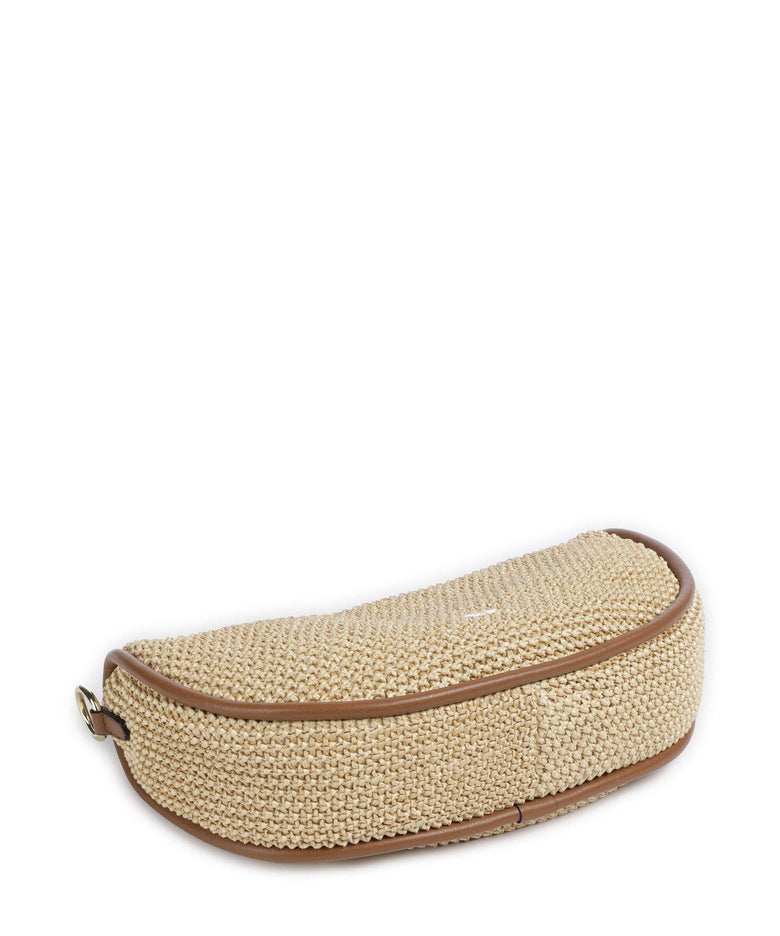 Abro Maglia Raffia Willow Hobo bag natural